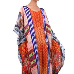 Caftans -Women's Kaftan Dress - Colors Of Fashion